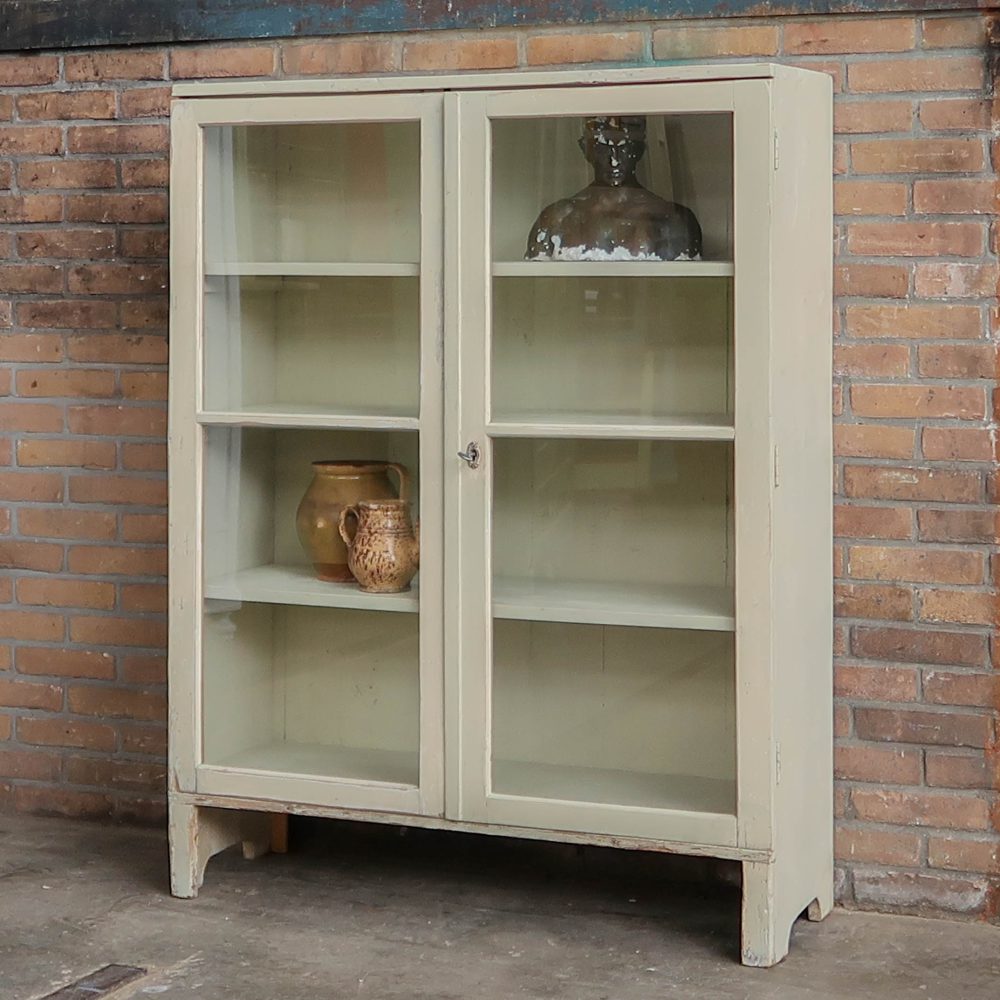 Brocante vitrinekastje - Afbeelding 2