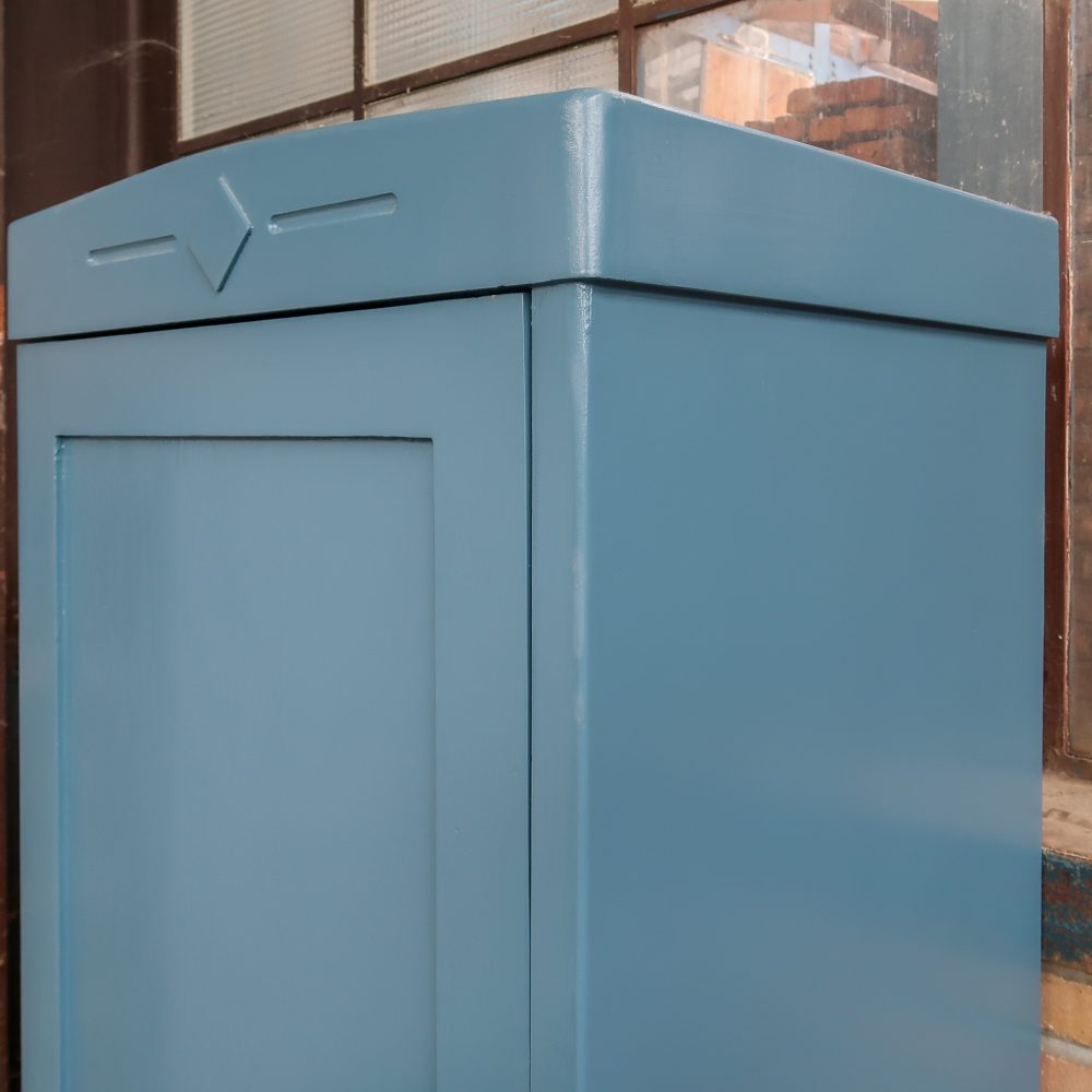 Blauwe eendeurs linnenkast - Afbeelding 5