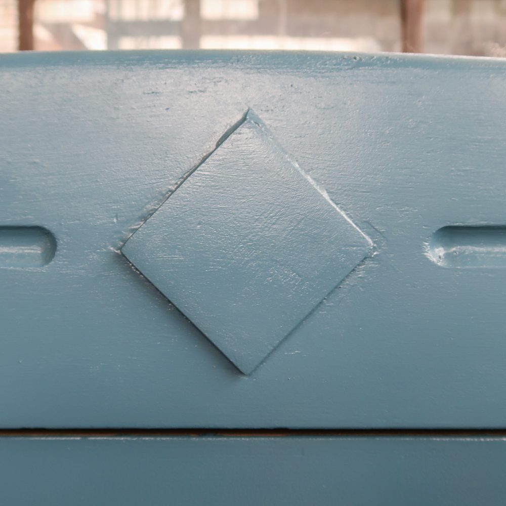 Blauwe eendeurs linnenkast - Afbeelding 6