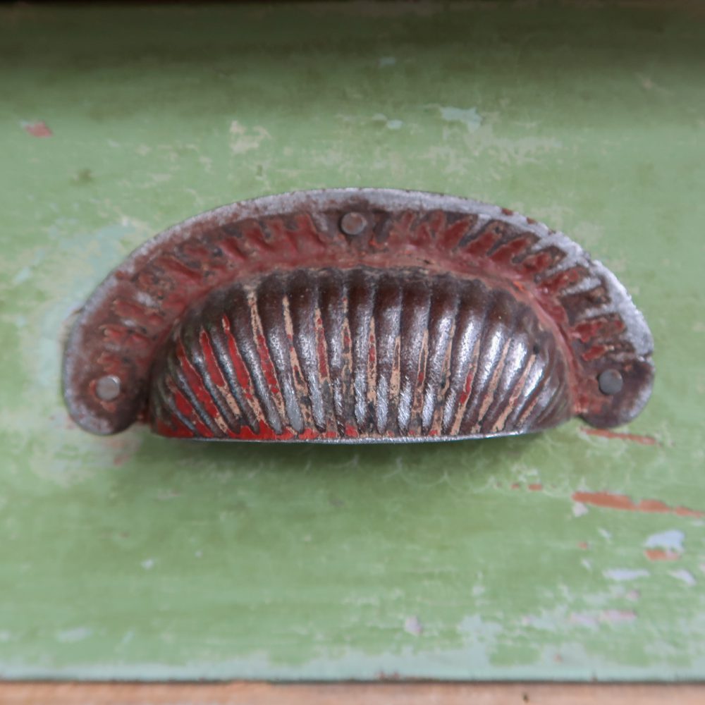Groene brocante buffetkast - Afbeelding 12