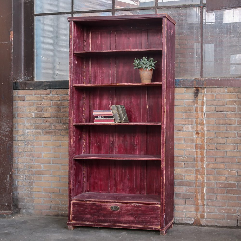 Brocante boekenkast - Afbeelding 2