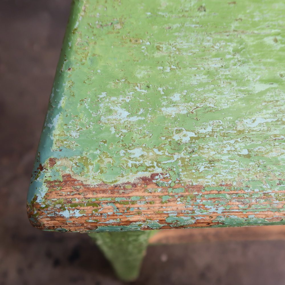 Brocante houten stoel - Afbeelding 8