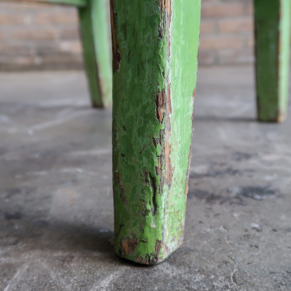 Brocante houten stoel - Afbeelding 11