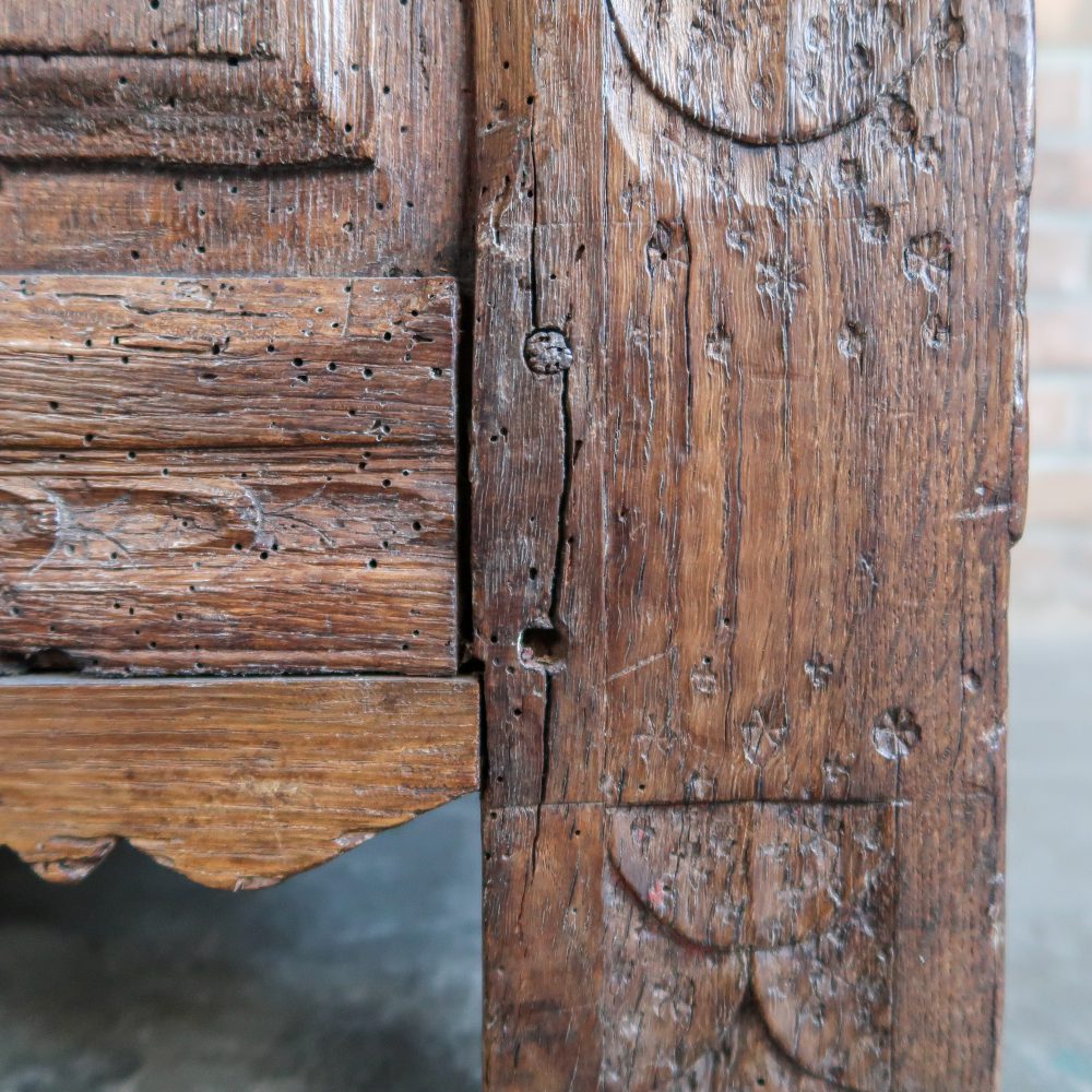 Grote antieke kist - Afbeelding 11