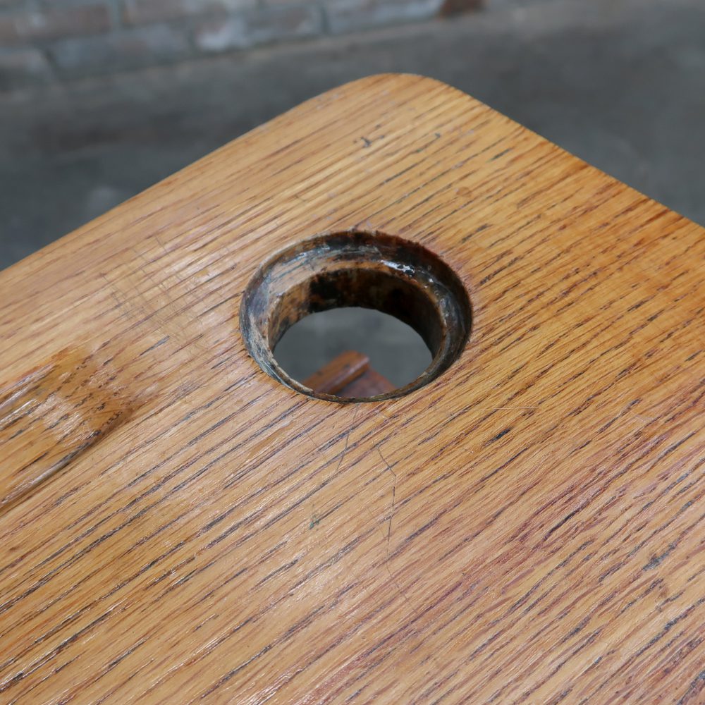 Houten schoolbank - Afbeelding 5