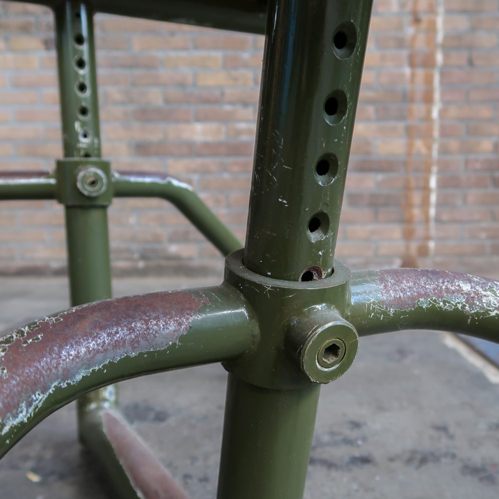 Houten schoolbank - Afbeelding 8