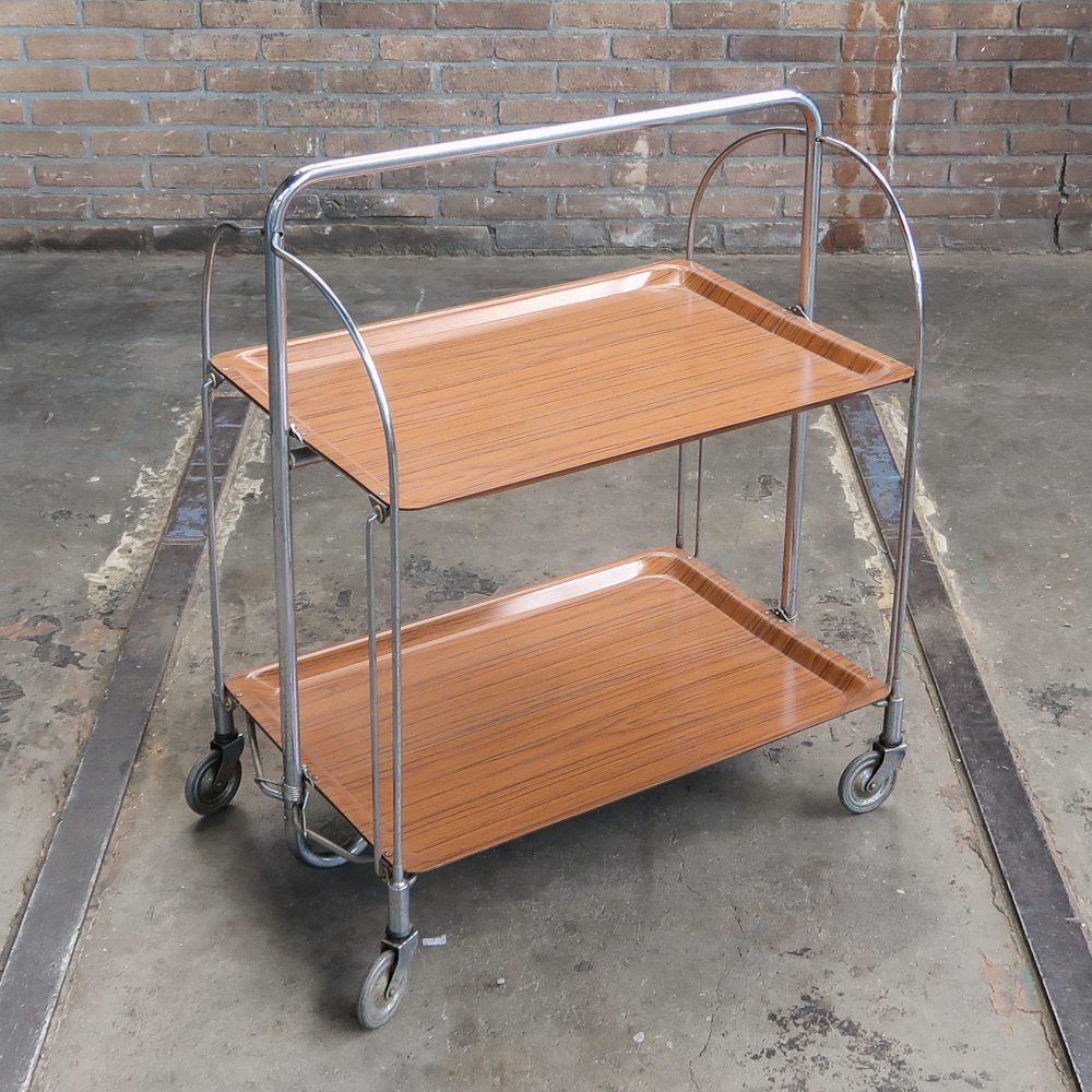 Bremshey & Co serveerwagen - Mid Century - Afbeelding 2