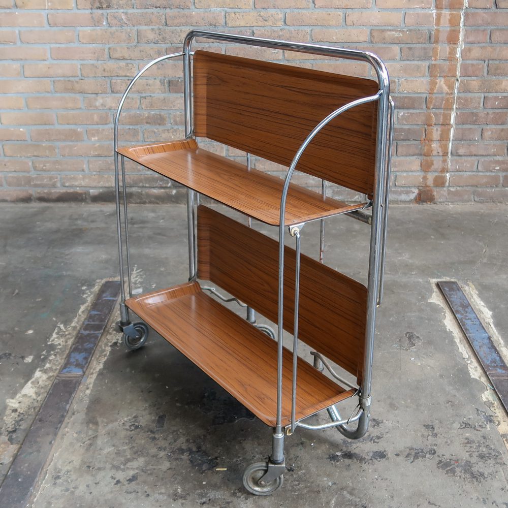 Bremshey & Co serveerwagen - Mid Century - Afbeelding 10