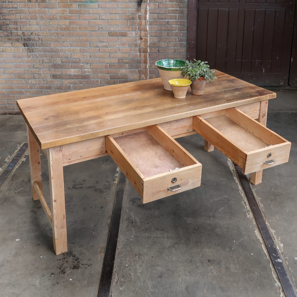 Brocante werktafel - Afbeelding 3