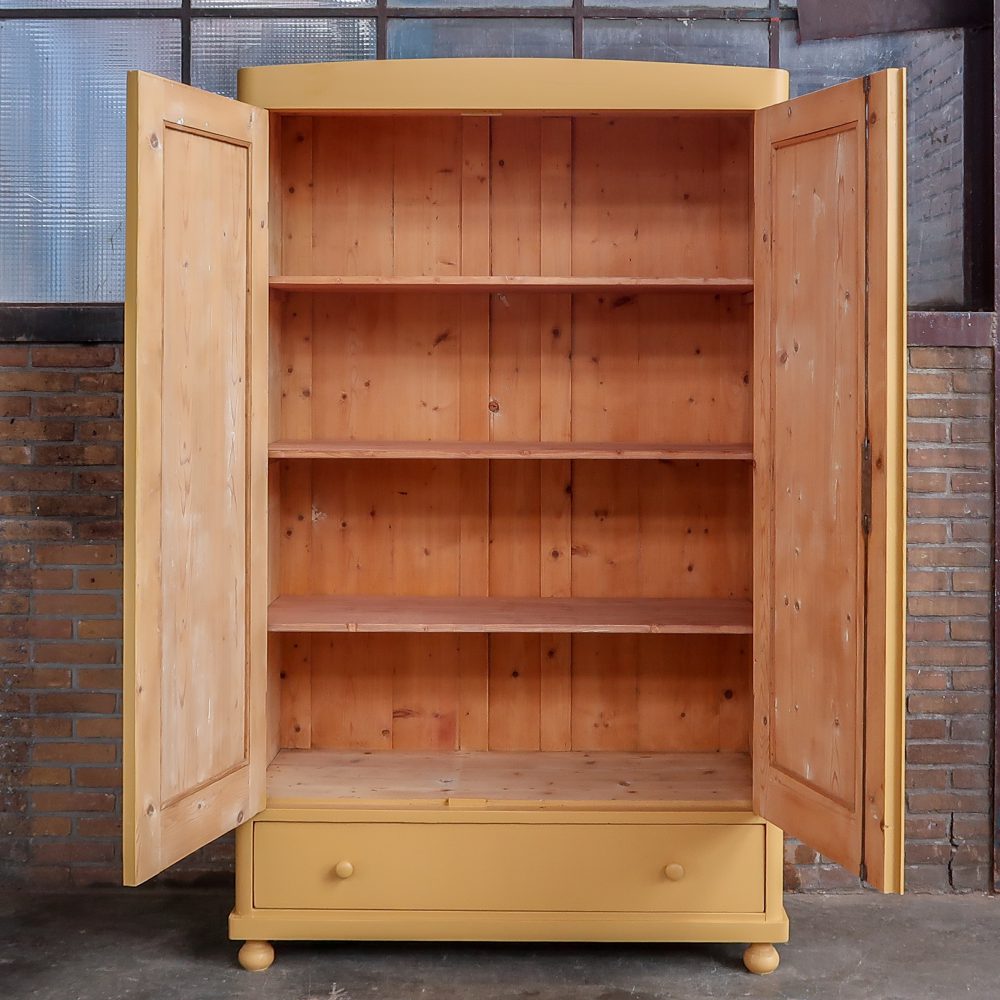 Brocante kledingkast - Afbeelding 3