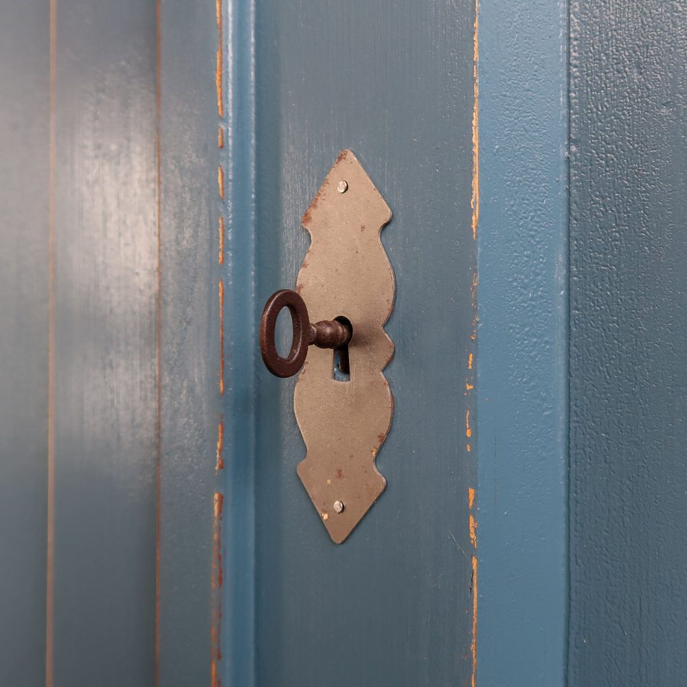 Brocante blauw dressoir - Afbeelding 8