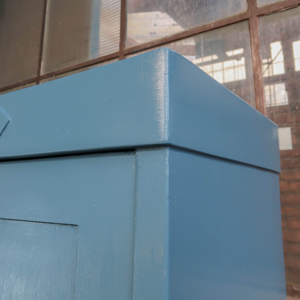 Blauwe eendeurs linnenkast - Afbeelding 5