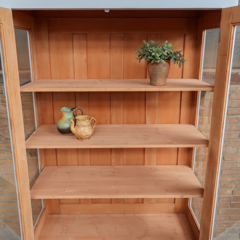 Brocante vitrinekast - Afbeelding 4