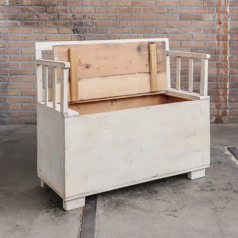 Brocante klepbankje - Afbeelding 3