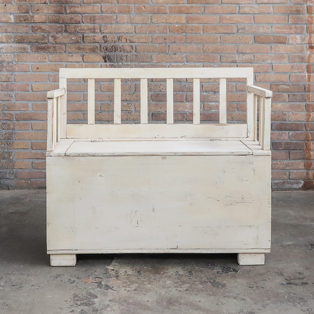 Brocante klepbankje - Afbeelding 2