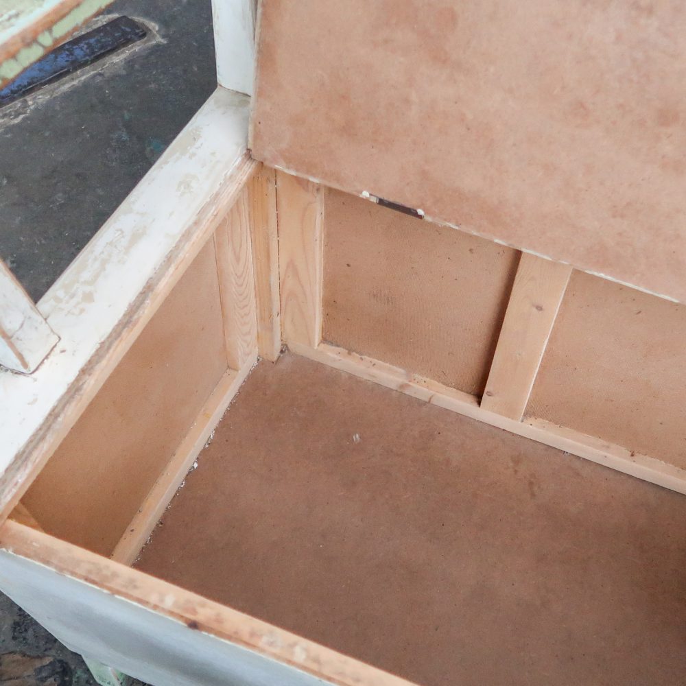 Brocante klepbankje - Afbeelding 3