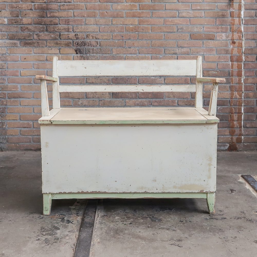 Brocante klepbankje - Afbeelding 4