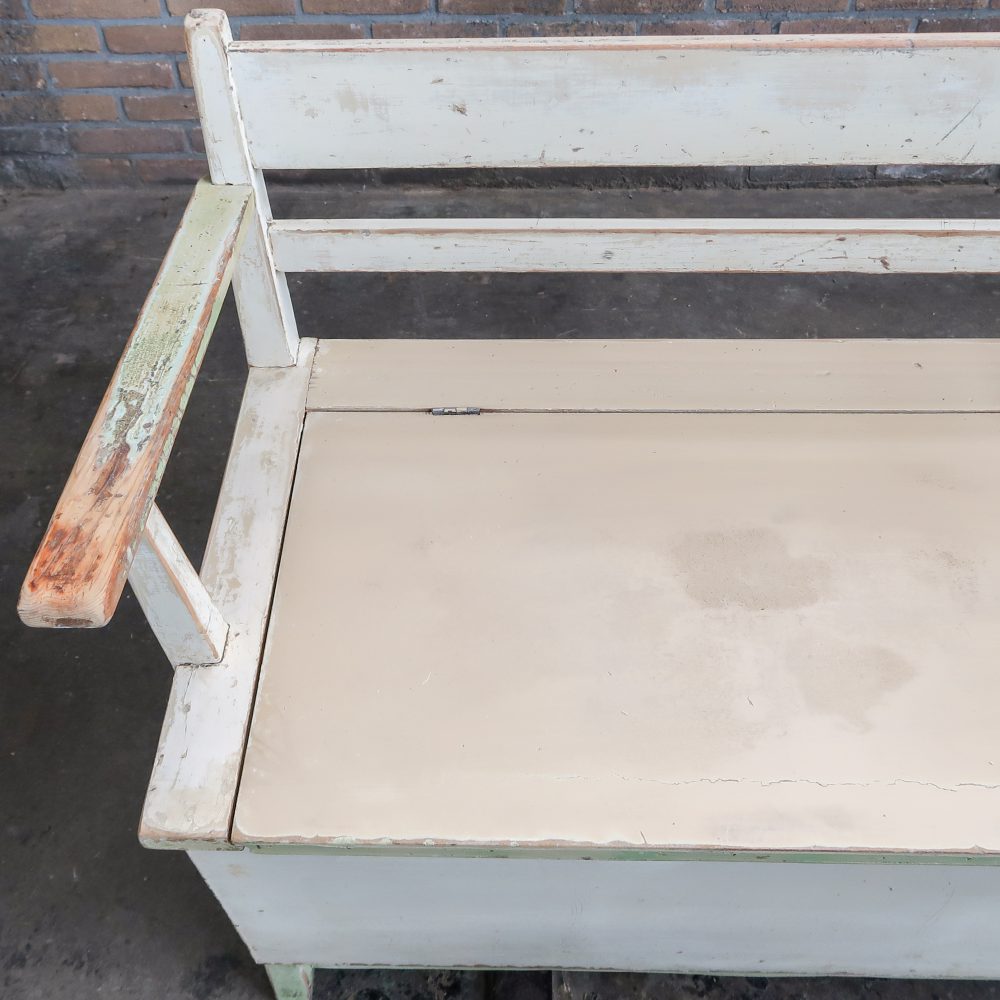 Brocante klepbankje - Afbeelding 6