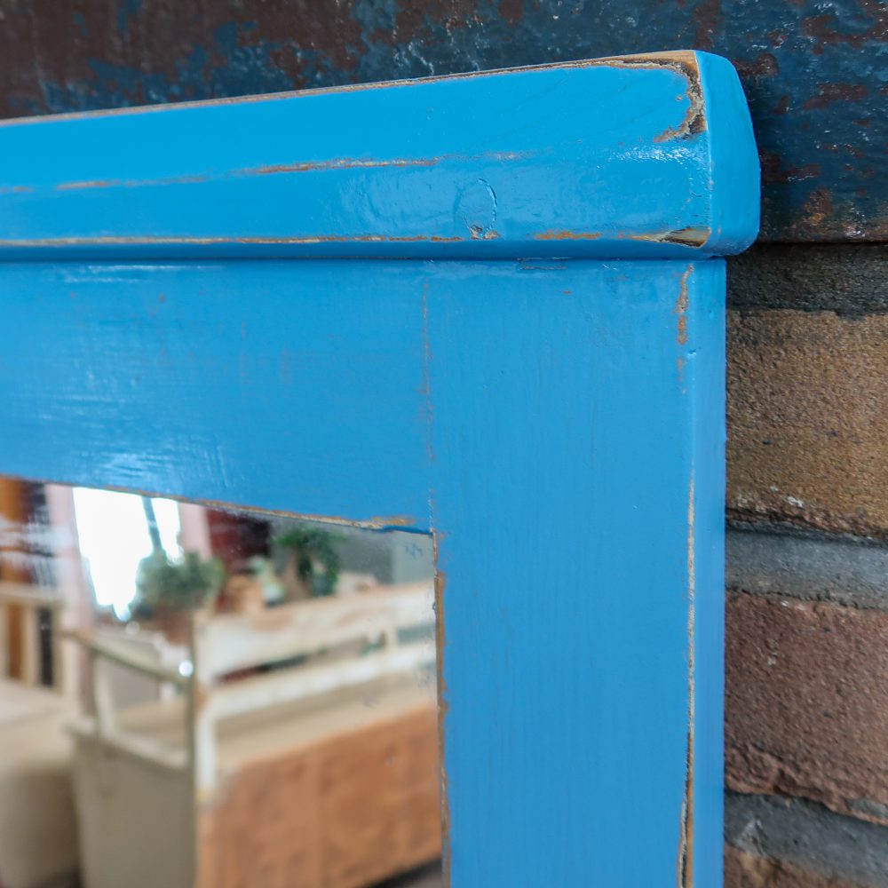 Brocante kaptafel met lade - Afbeelding 3
