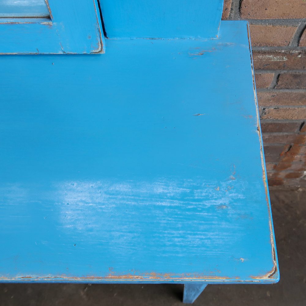 Brocante kaptafel met lade - Afbeelding 7