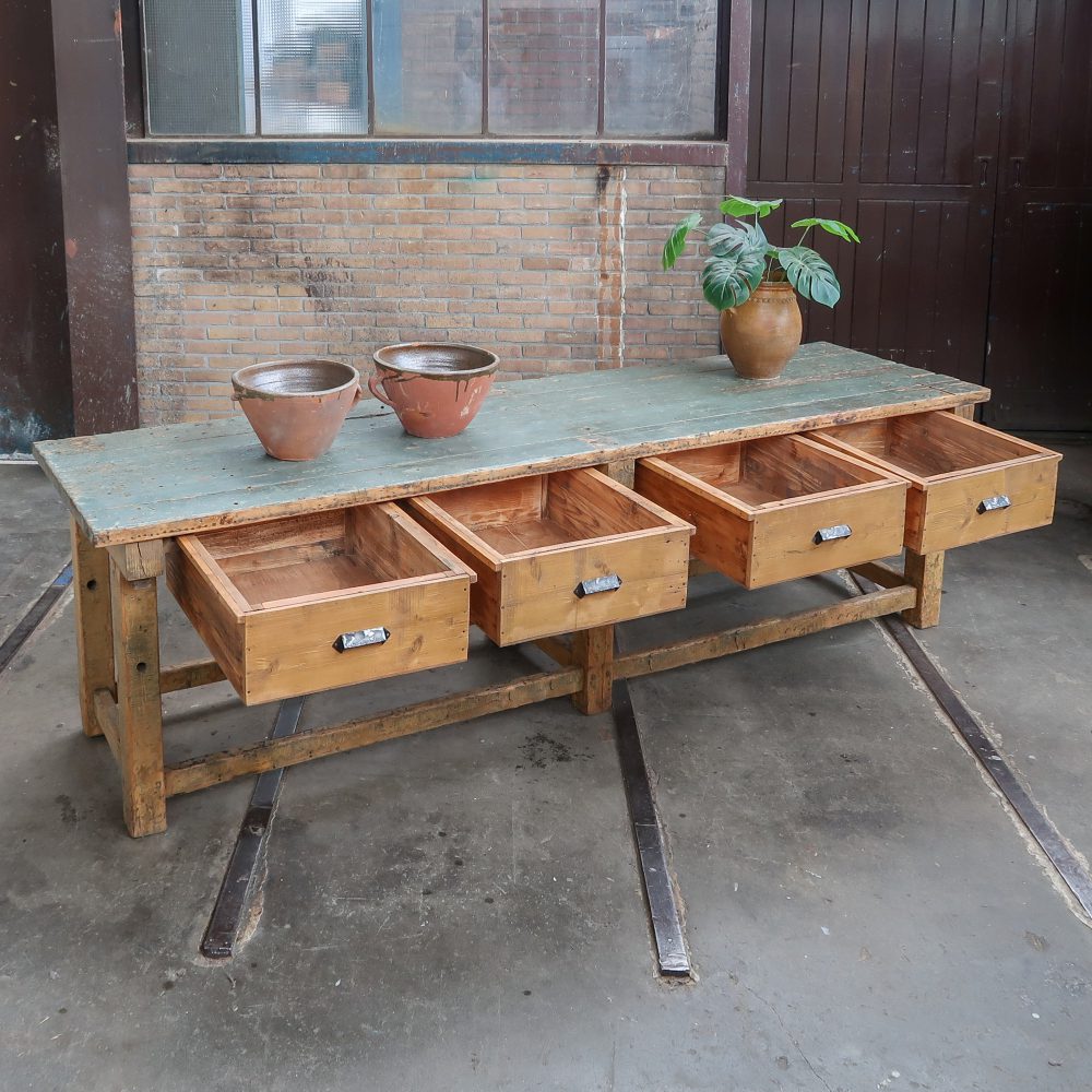 Brocante werkbank - Afbeelding 2