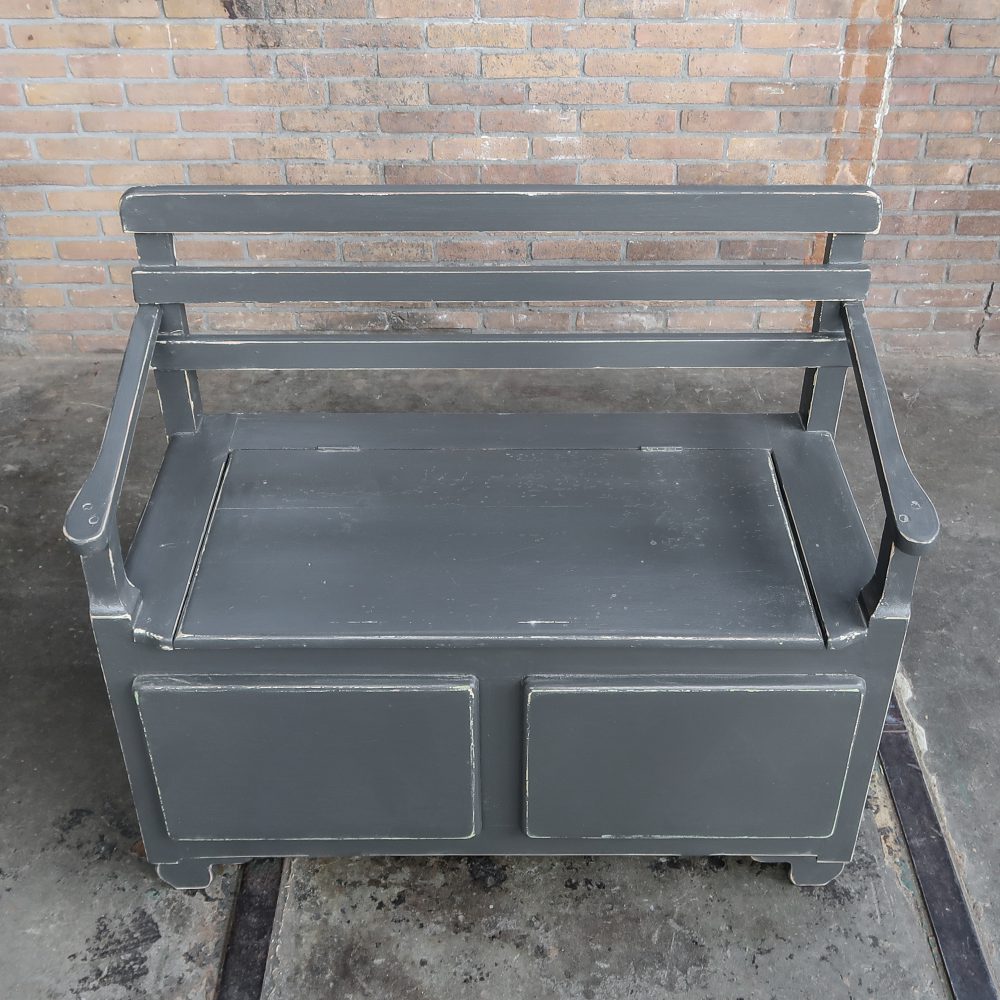 Brocante klepbankje - Afbeelding 3