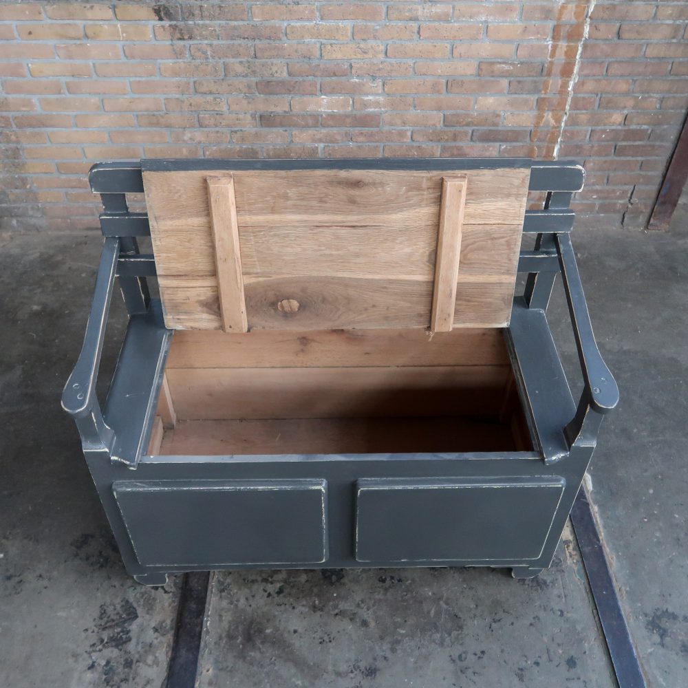 Brocante klepbankje - Afbeelding 4