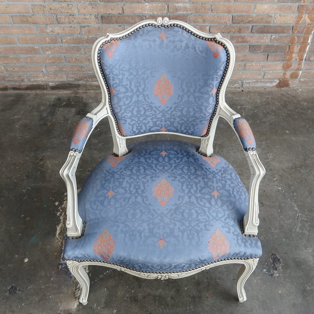 Vintage Louis XV stoel - Afbeelding 4
