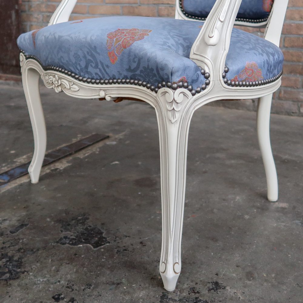Vintage Louis XV stoel - Afbeelding 10