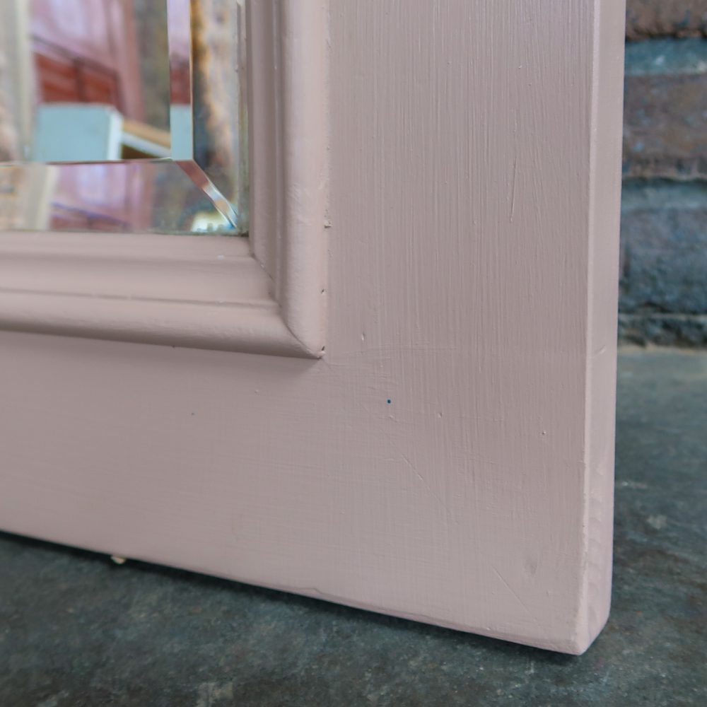 Brocante roze spiegel - Afbeelding 6