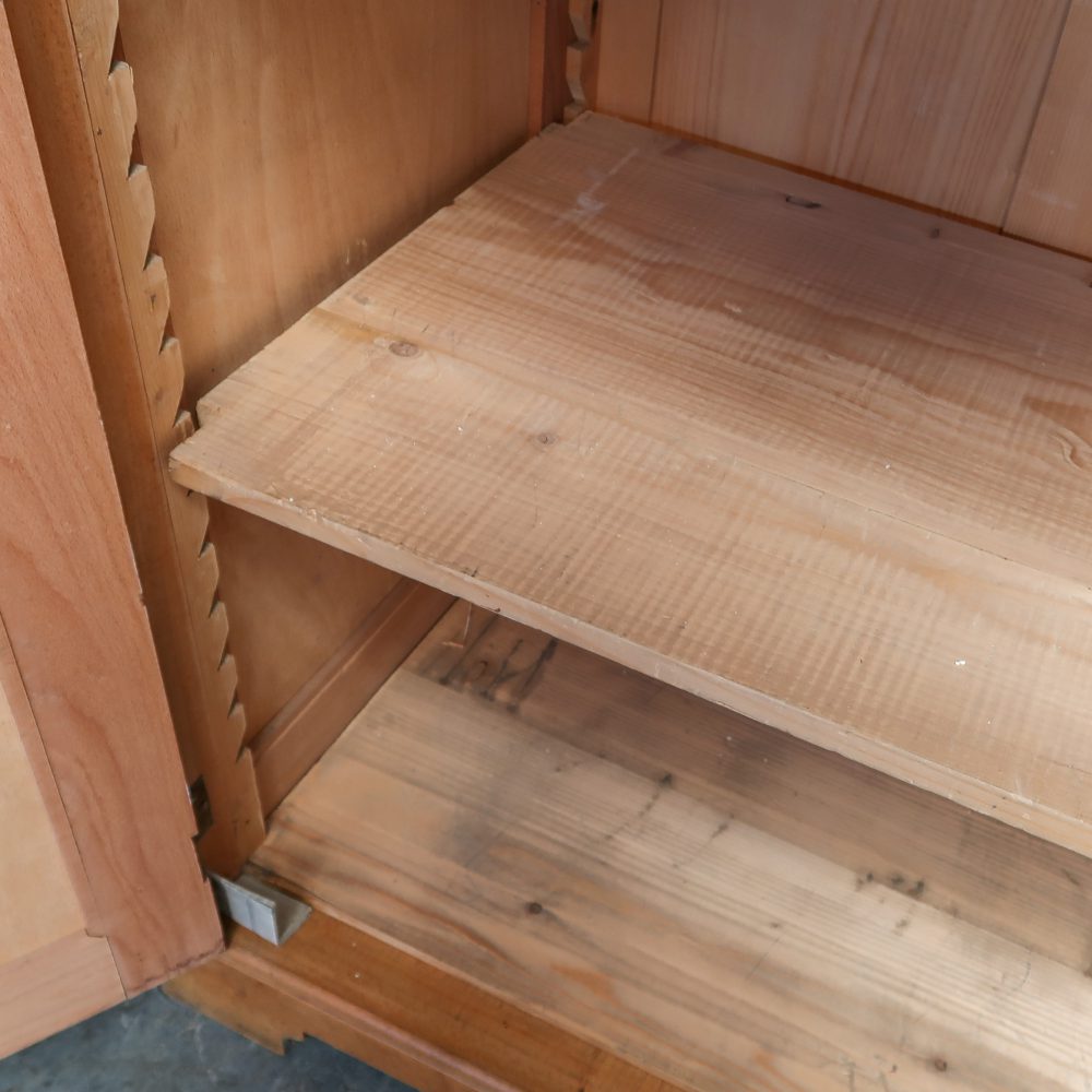 Brocante houten universiteitskast - Afbeelding 7