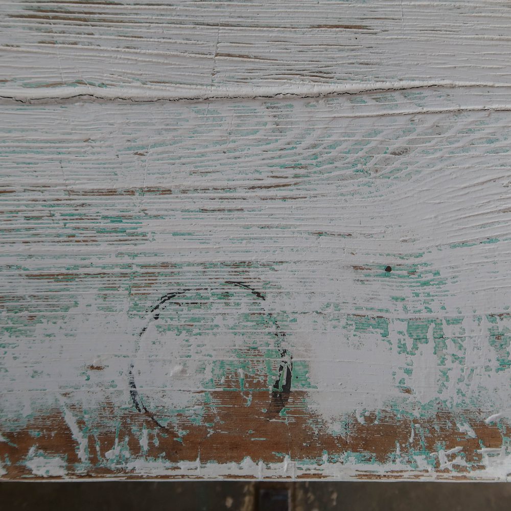 Brocante dressoir met massief houten blad - Afbeelding 14