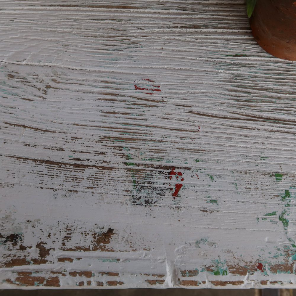 Brocante dressoir met massief houten blad - Afbeelding 13