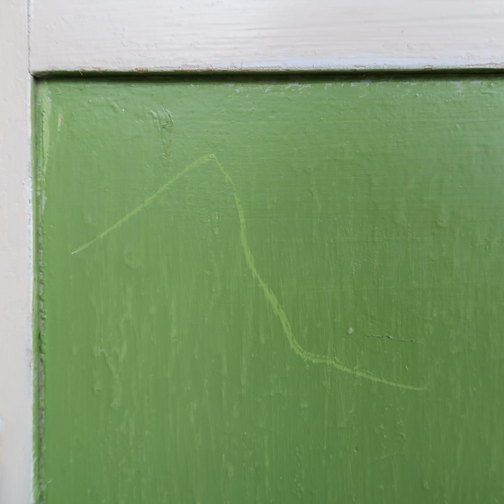 Brocante dressoir met uitschuifbare plank - Afbeelding 11