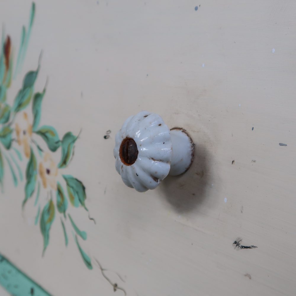Brocante commode met print - Afbeelding 8