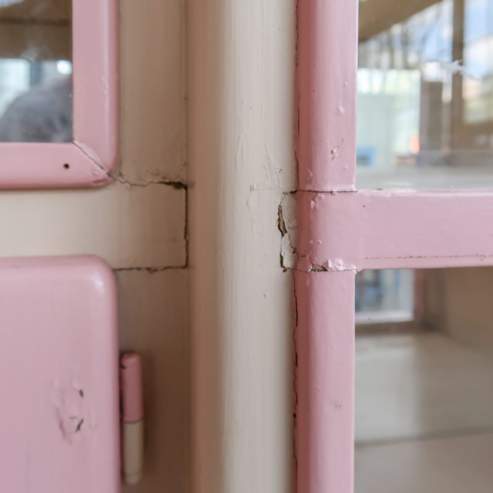 Roze brocante buffetkast - Afbeelding 13