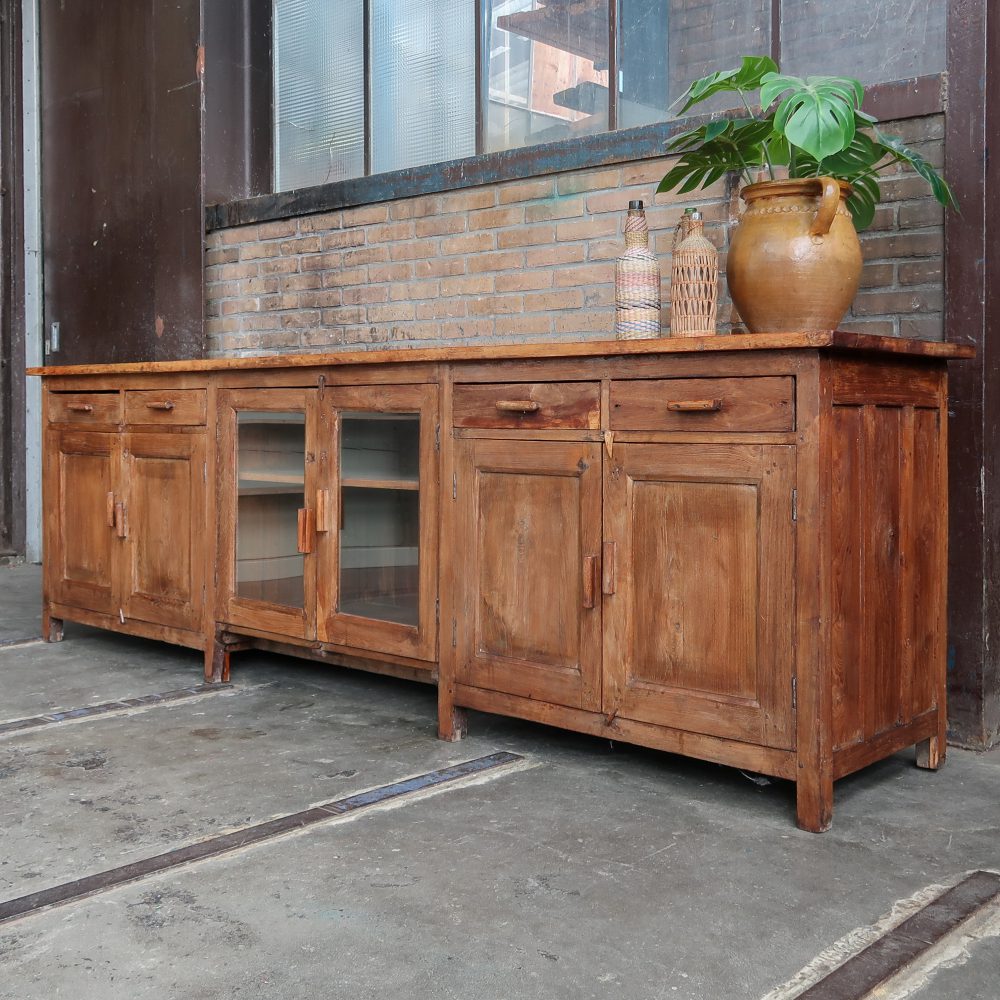 Vintage teakhouten dressoir - Afbeelding 3