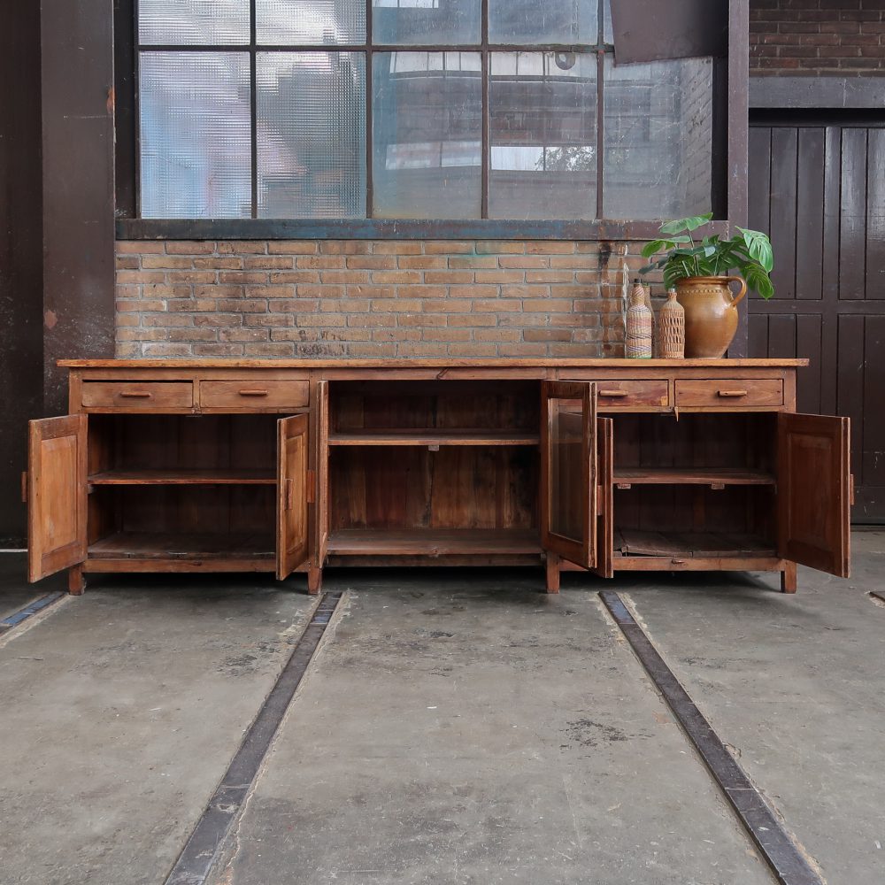 Vintage teakhouten dressoir - Afbeelding 4