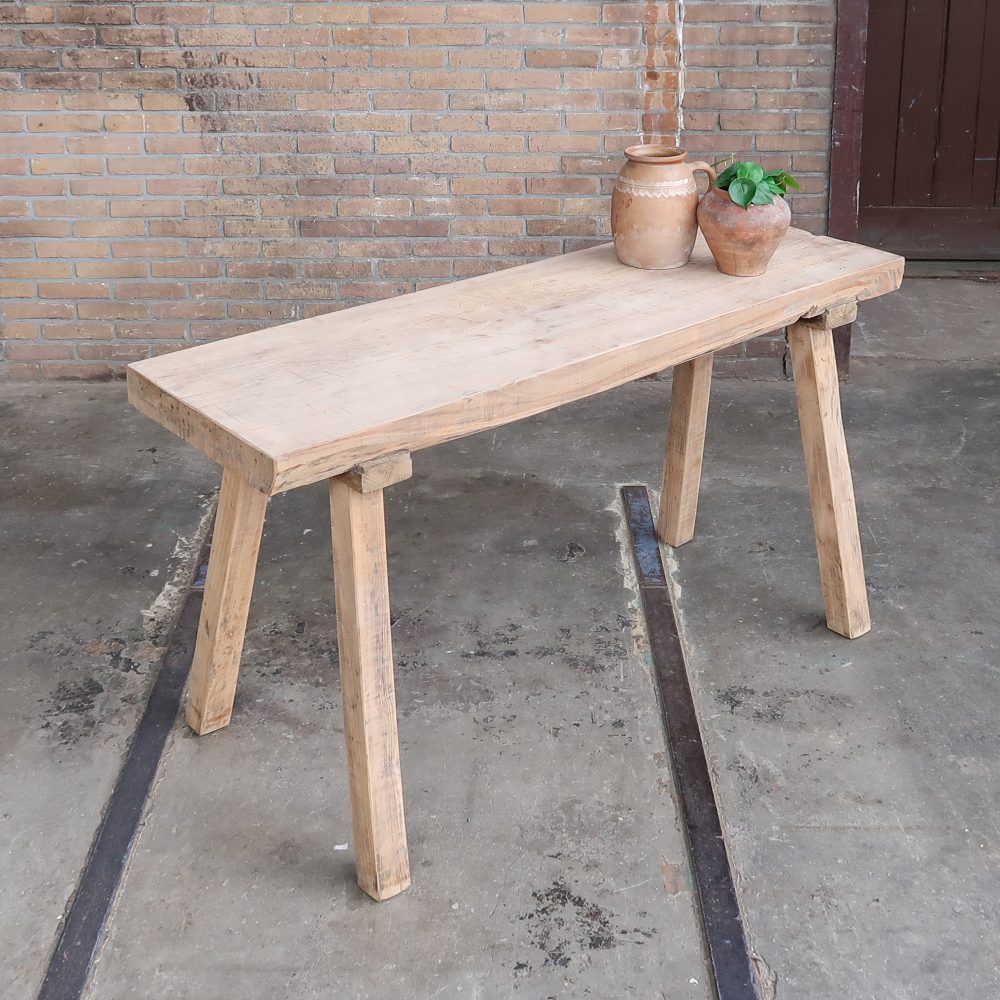 Houten slachttafel - Afbeelding 2