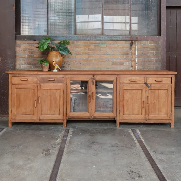 Vintage teakhouten dressoir