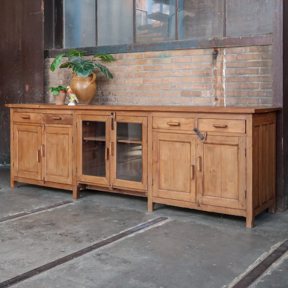 Vintage teakhouten dressoir - Afbeelding 2