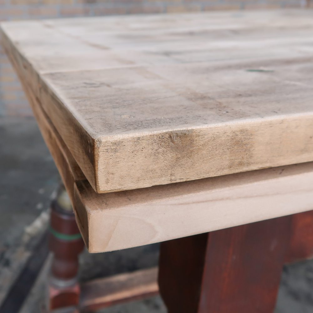 Brocante tafel - uitschuifbaar - Afbeelding 5