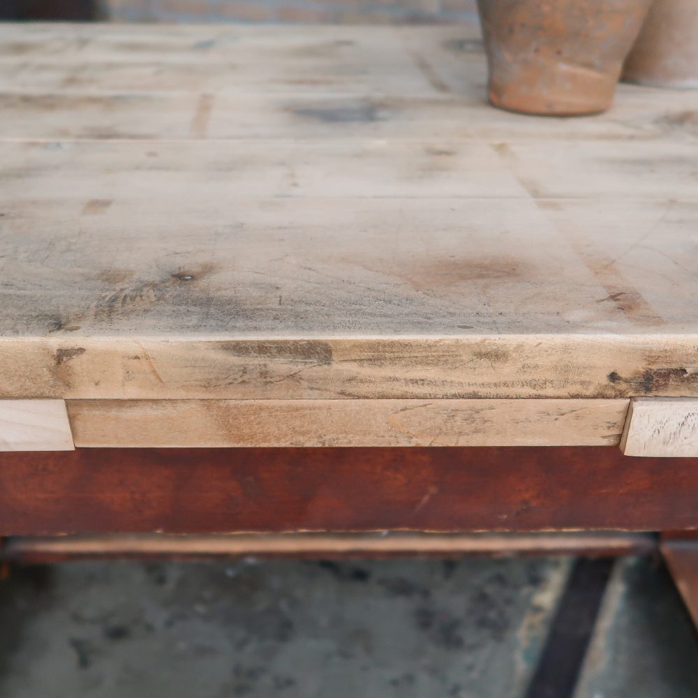 Brocante tafel - uitschuifbaar - Afbeelding 4