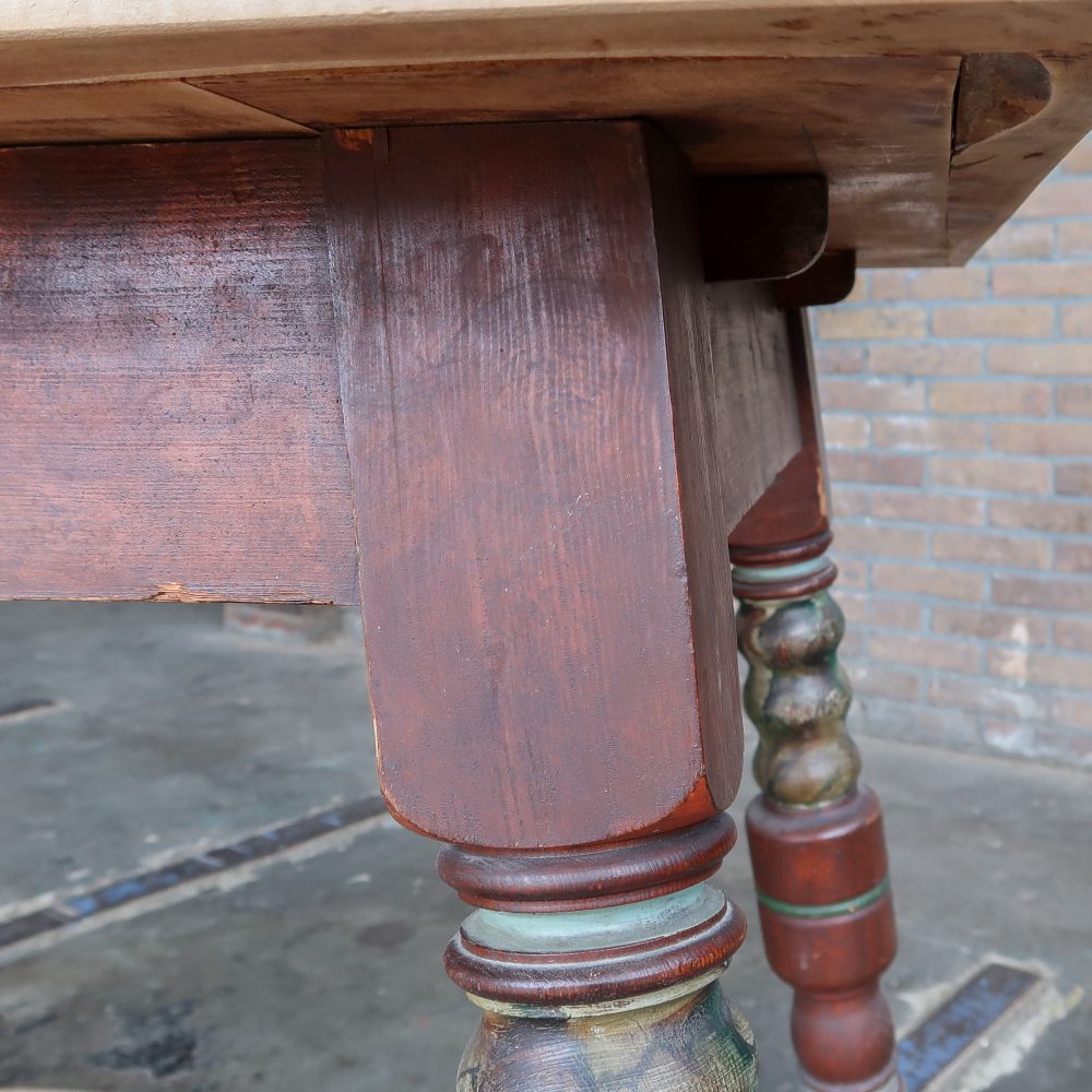 Brocante tafel - uitschuifbaar - Afbeelding 12