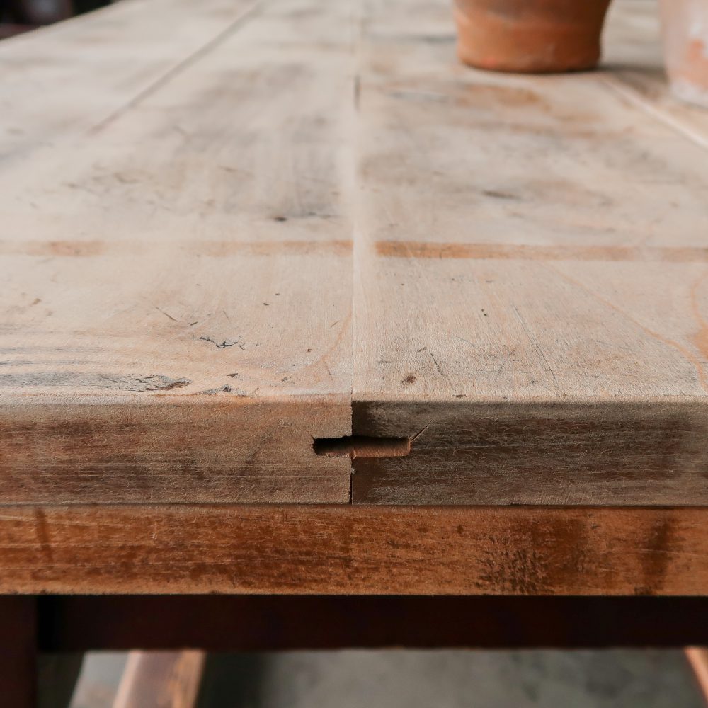 Brocante tafel - uitschuifbaar - Afbeelding 6
