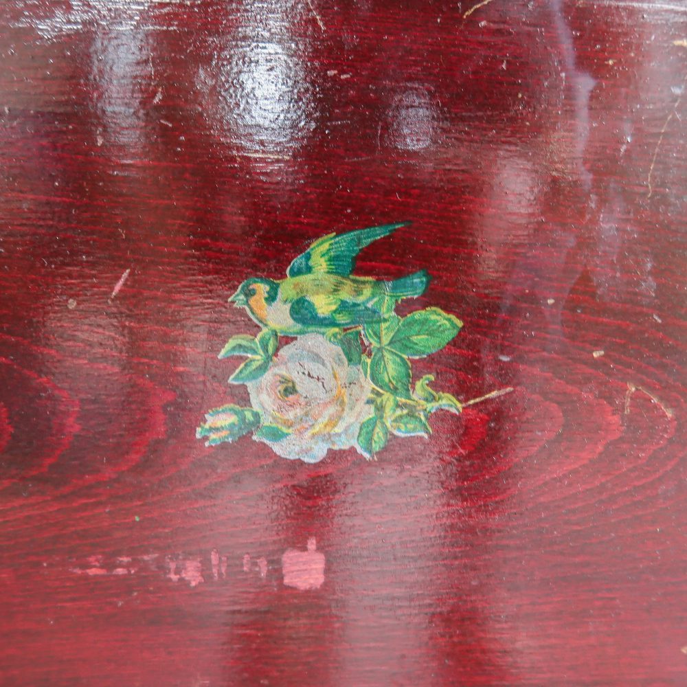 Brocante commode met print - Afbeelding 10