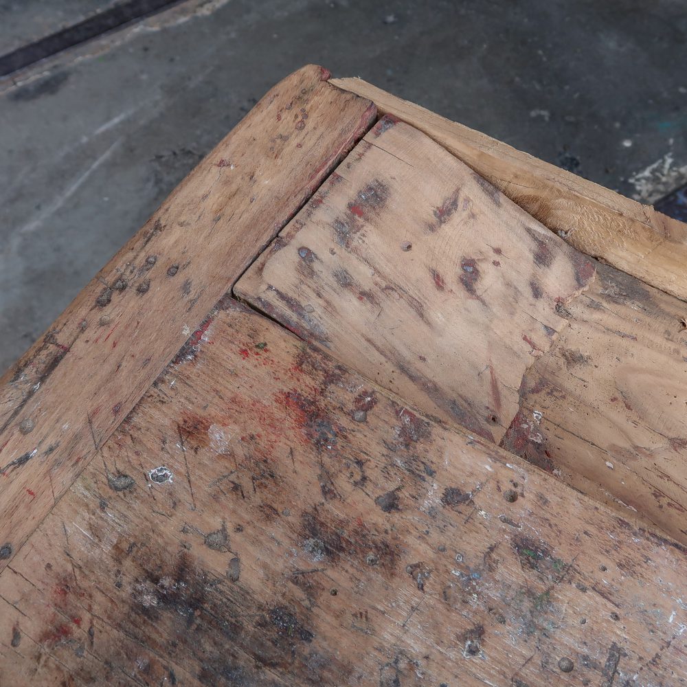 Brocante Hongaarse werkbank - Afbeelding 5