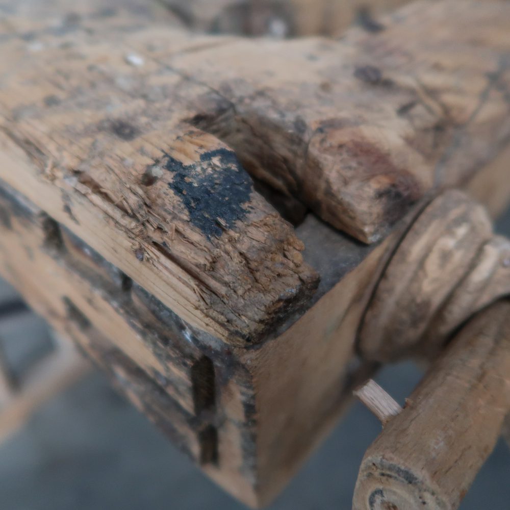 Brocante Hongaarse werkbank - Afbeelding 7