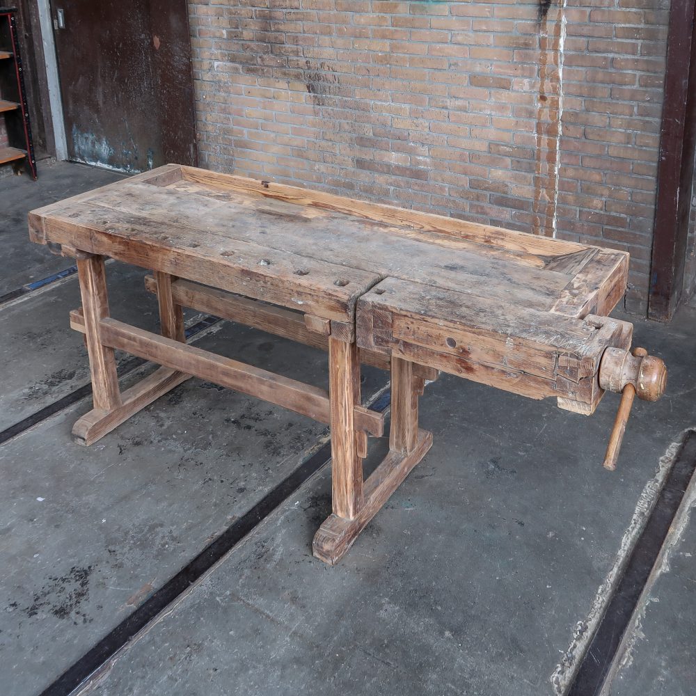 Werkbank met bankschroeven - Afbeelding 4