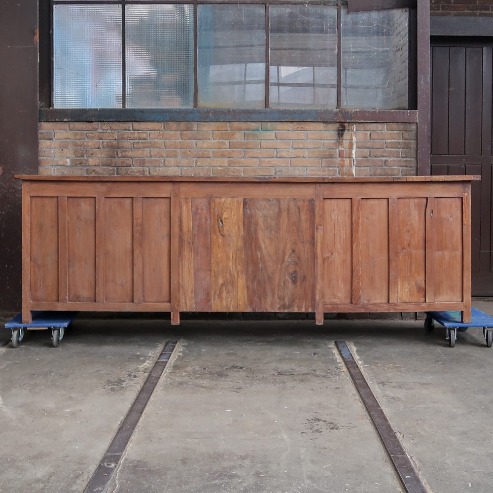 Vintage teakhouten dressoir - Afbeelding 12